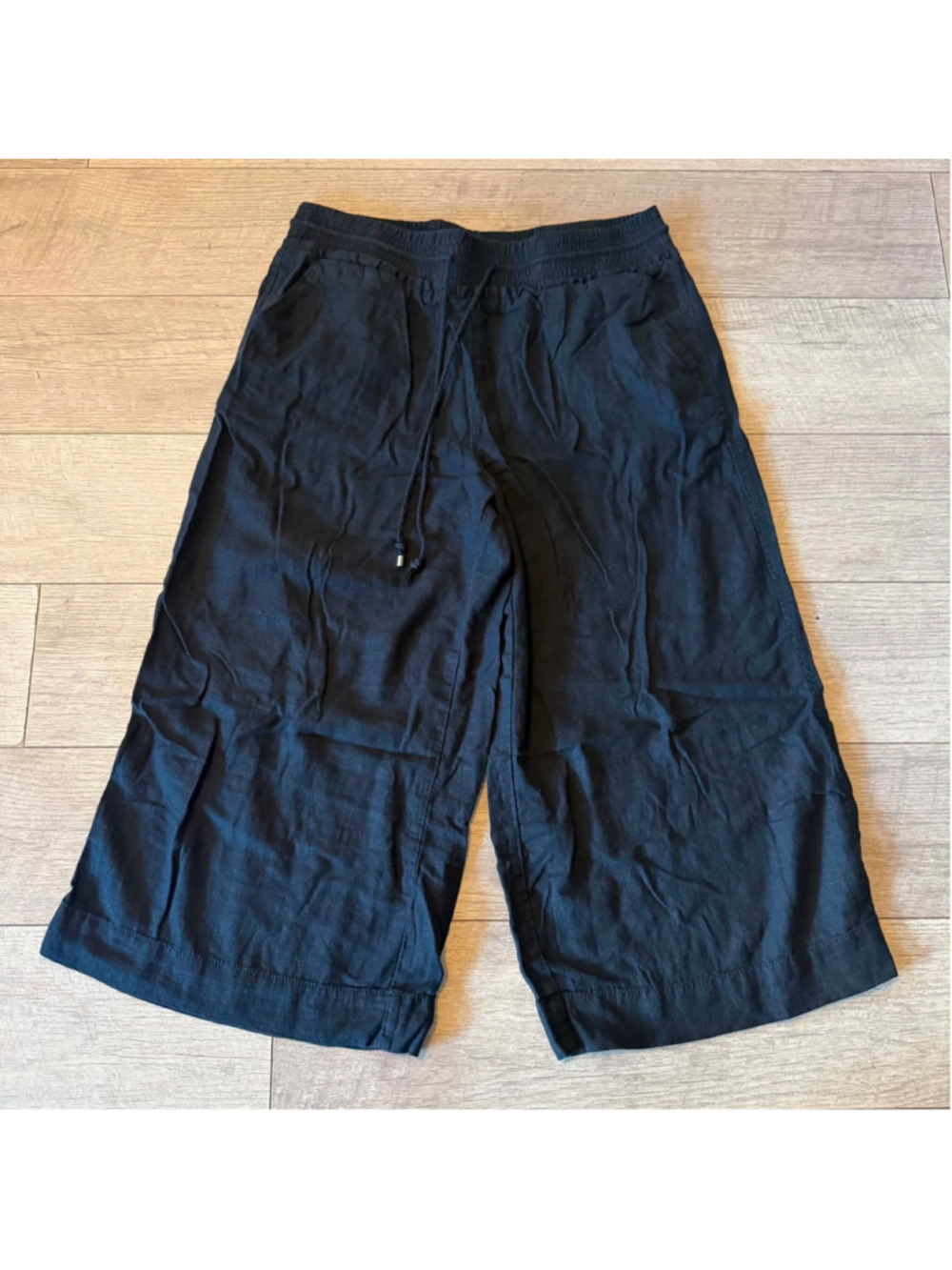 Women's Time and Tru Cropped Pants Black Size L